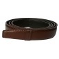 Lanière homme MURUZI 704 cuir marron finition carbone – LES CHICS LB5 Lanière homme MURUZI 704 cuir marron finition carbone – LES CHICS LB5