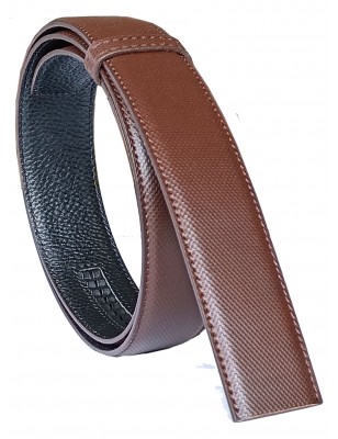 Lanière cuir marron carbone 704 – MURUZI LES CHICS