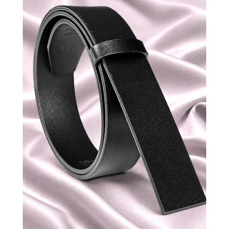 Lanière homme MURUZI 706 cuir noir L’Inusable – LES CHICS LB5