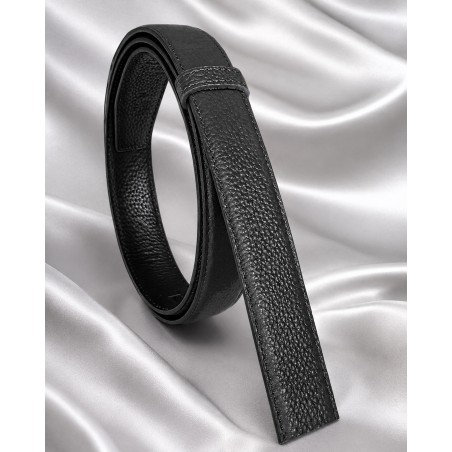 Lanière homme MURUZI 407 cuir noir – LES CLASSIQUES LB2