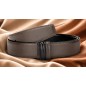 Lanière B5 cuir pleine fleur marron et noir