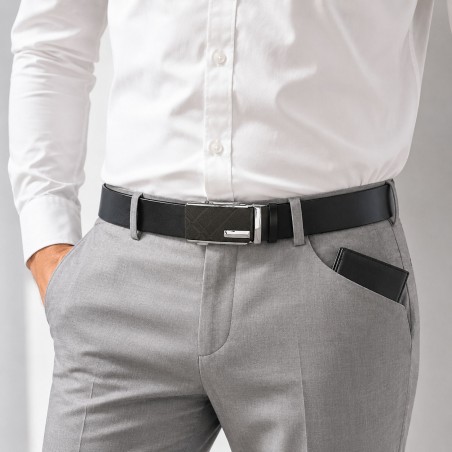 LE SMALLER – Mini portefeuille RFID en cuir pleine fleur noir