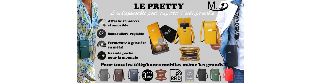 Les sacoches téléphones portable en cuir haut de gamme en cuir