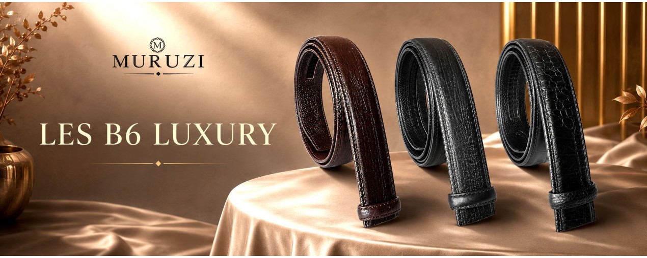 Lanières B6 haut de gamme pour ceinture homme | MURUZI